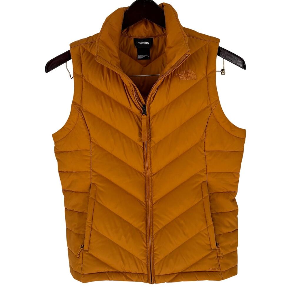 The North Face 550 Down Puffer Vest Womens Size Medium, Insulated Full Zip